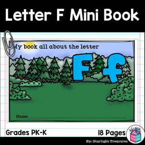 Letter F Mini Book