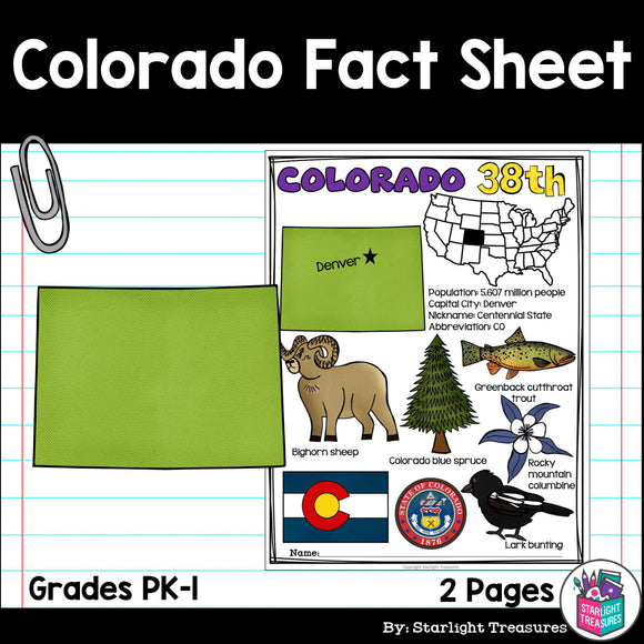 Colorado Fact Sheet