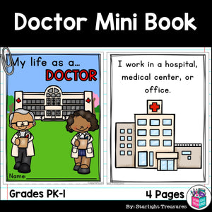 Doctor Mini Book for Early Readers