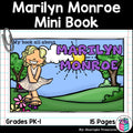 Marilyn Monroe Mini Book for Early Readers: Women's History Month