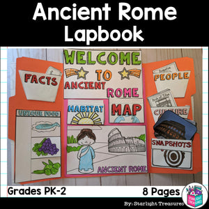 Ancient Rome Lapbook for Early Learners