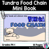 Tundra Food Chain Mini Book for Early Readers - Food Chains