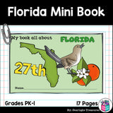 Florida Mini Book for Early Readers - A State Study