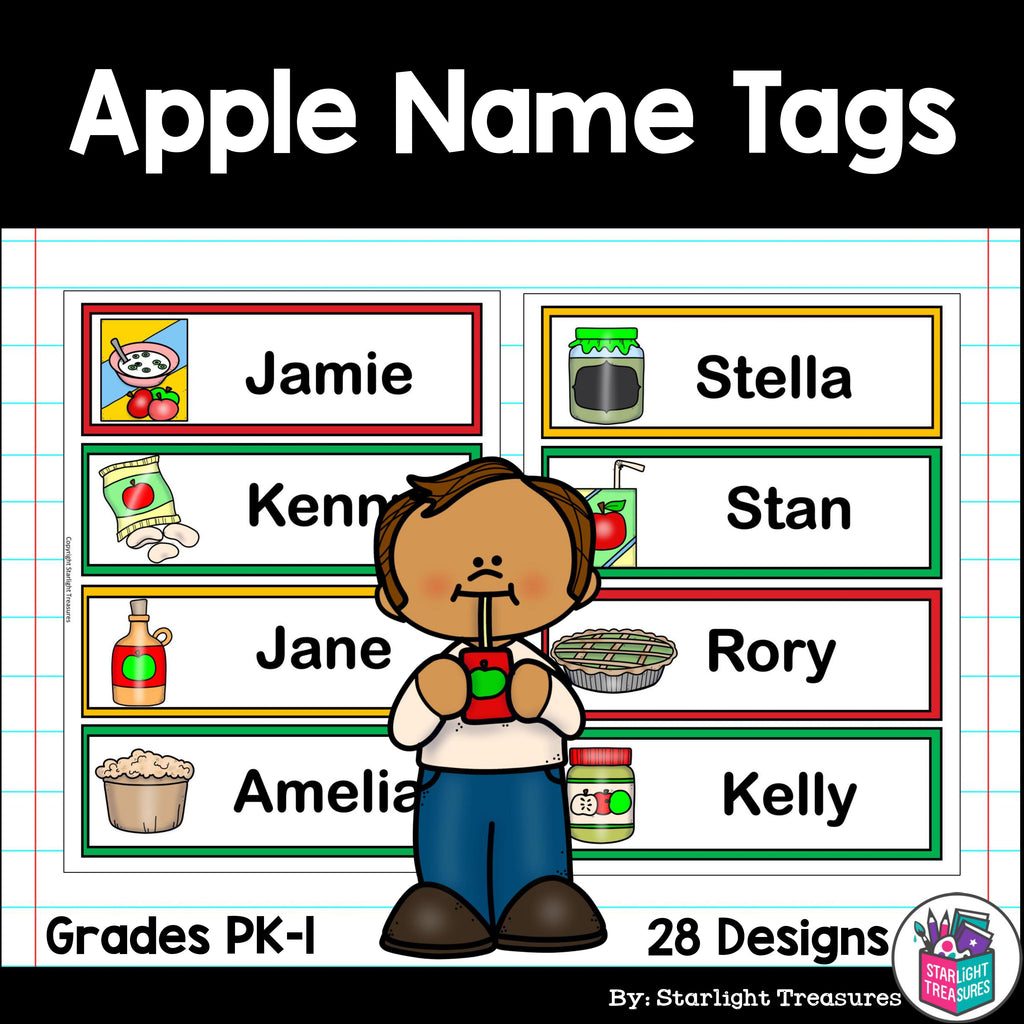 Apple Name Tags 