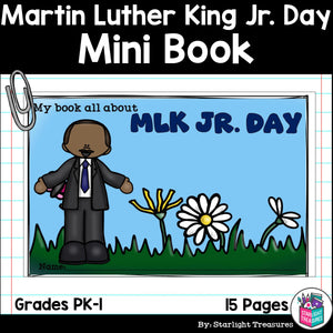Martin Luther King Jr. Day Mini Book for Early Readers