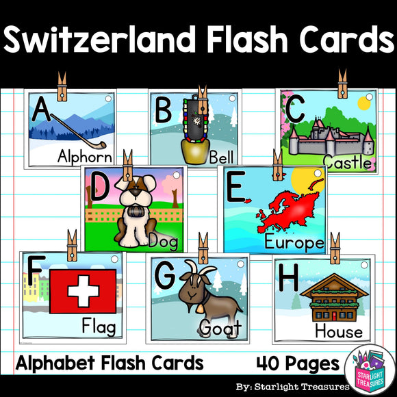 Switzerland Flash Cards