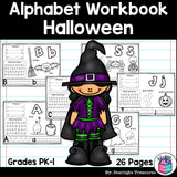 Worksheets A-Z Halloween Theme
