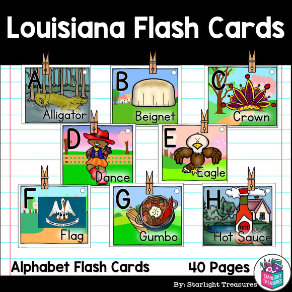 Louisiana Flash Cards