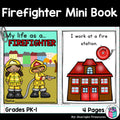Firefighter Mini Book for Early Readers 