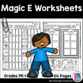 Magic E Worksheets and Activities for Early Readers