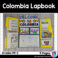 Colombia Lapbook for Early Learners - A Country Study