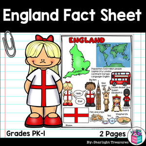 England Fact Sheet