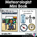 Meteorologist Mini Book for Early Readers - Types of Scientists