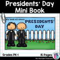 Presidents' Day Mini Book for Early Readers