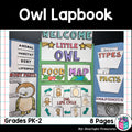 Owls Lapbook for Early Learners 