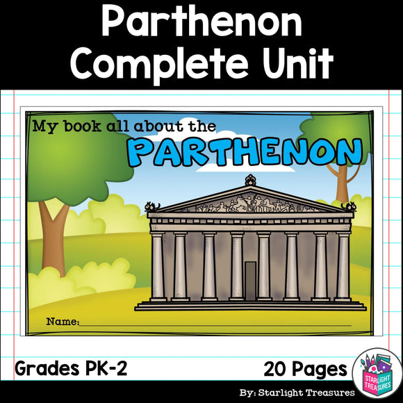 Parthenon Complete Unit for Early Learners - World Landmarks