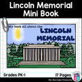 Lincoln Memorial Mini Book for Early Readers: American Symbols
