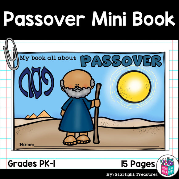 Passover Mini Book for Early Readers