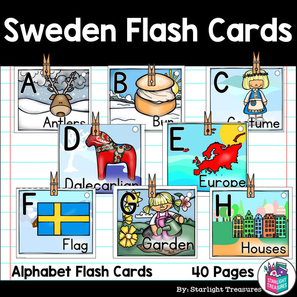 Sweden Flash Cards