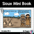 Sioux Tribe Mini Book for Early Readers