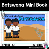 Botswana Mini Book for Early Readers - A Country Study