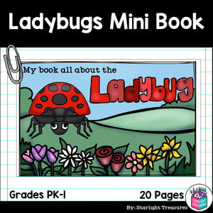 Ladybugs Mini Book for Early Readers