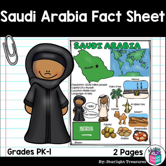 Saudi Arabia Fact Sheet