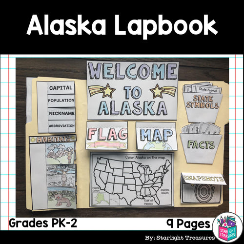 Alaska Lapbook for Early Readers