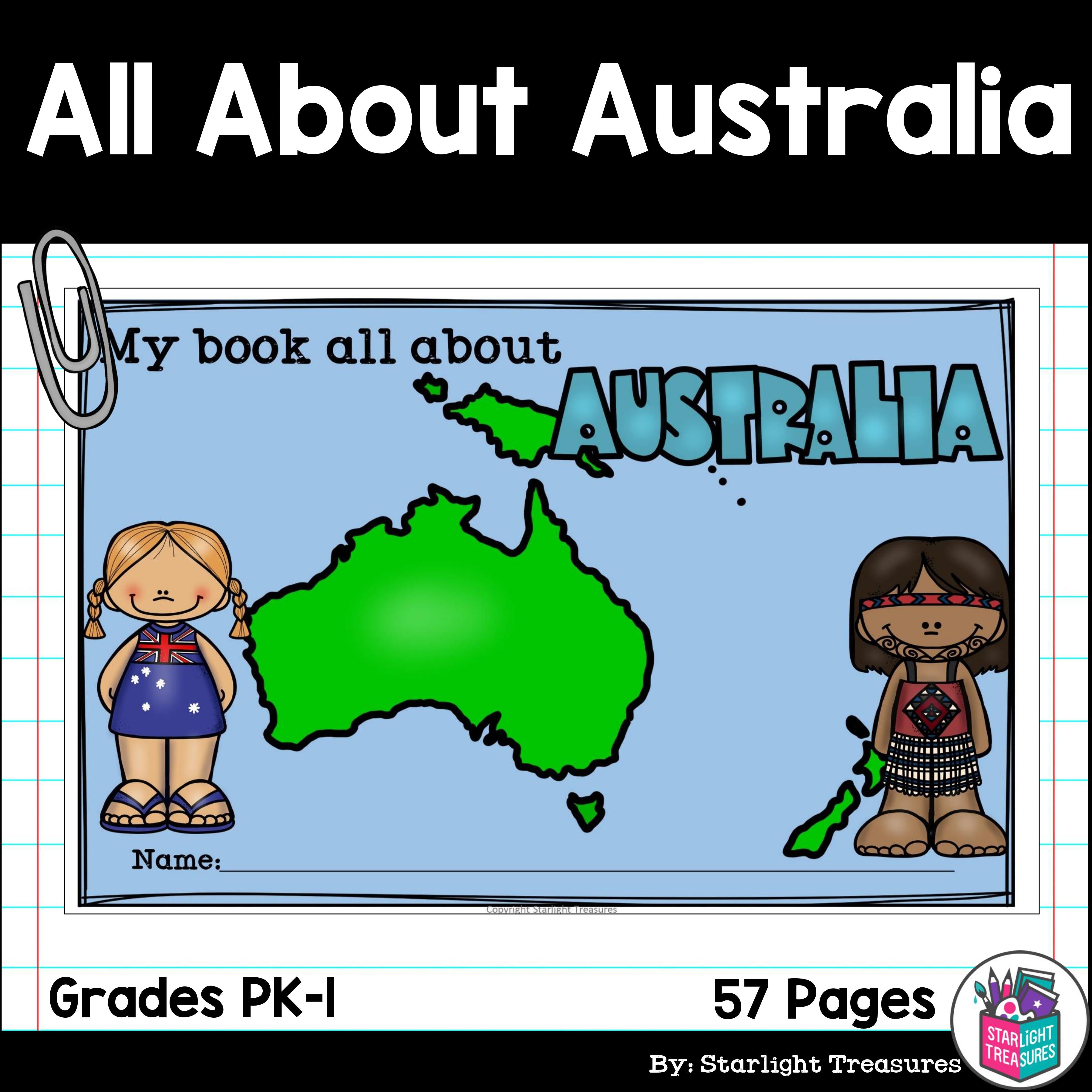All About Australia (Continent) Complete Unit
