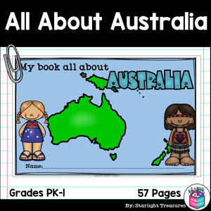 All About Australia (Continent) Complete Unit