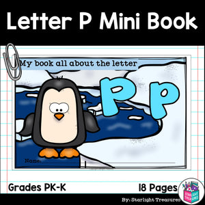 Alphabet Letter of the Week: The Letter P Mini Book