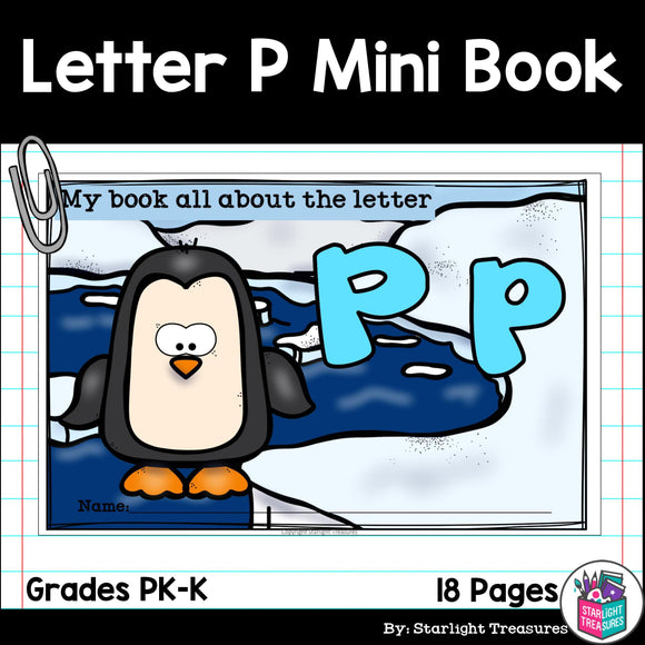Alphabet Letter of the Week: The Letter P Mini Book