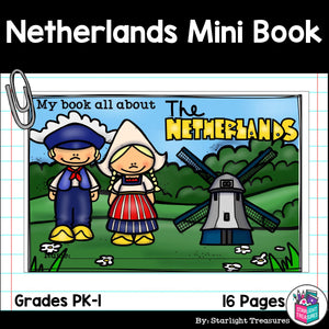 The Netherlands Mini Book for Early Readers - A Country Study