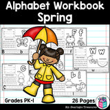 Worksheets for A-Z - Spring Theme