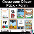 Classroom Decor Pack - Farm Theme