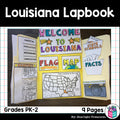 Louisiana Lapbook for Early Learners - A State Study