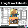 Long U Worksheets and Activities for Early Readers