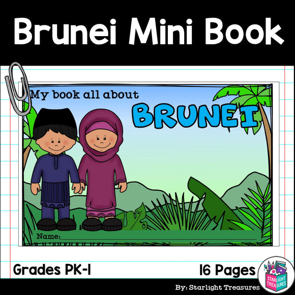 Brunei Mini Book for Early Readers - A Country Study