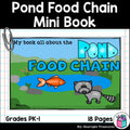 Pond Food Chain Mini Book for Early Readers - Food Chains