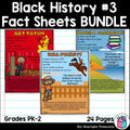 Black History Month Fact Sheets for Early Readers #3