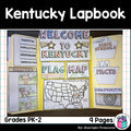 Kentucky Lapbook for Early Learners - A State Study