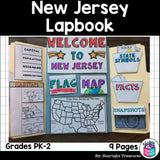 New Jersey Lapbook for Early Learners - A State Study