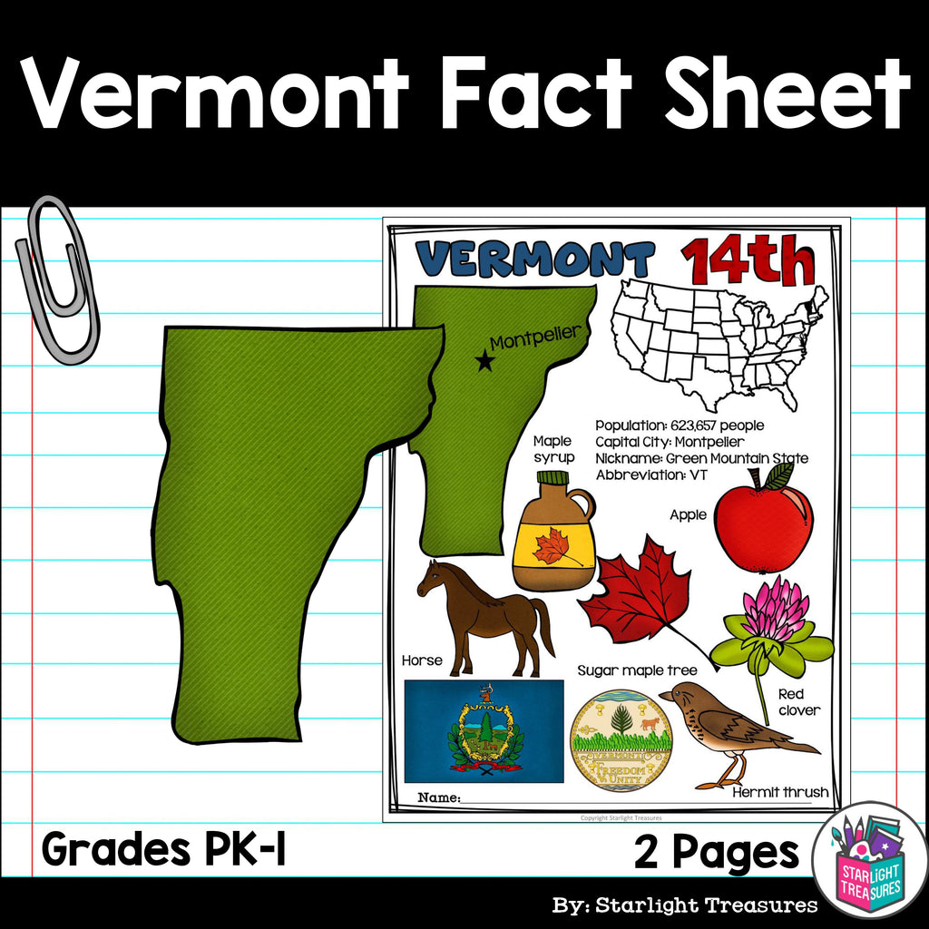 Vermont Fact Sheet