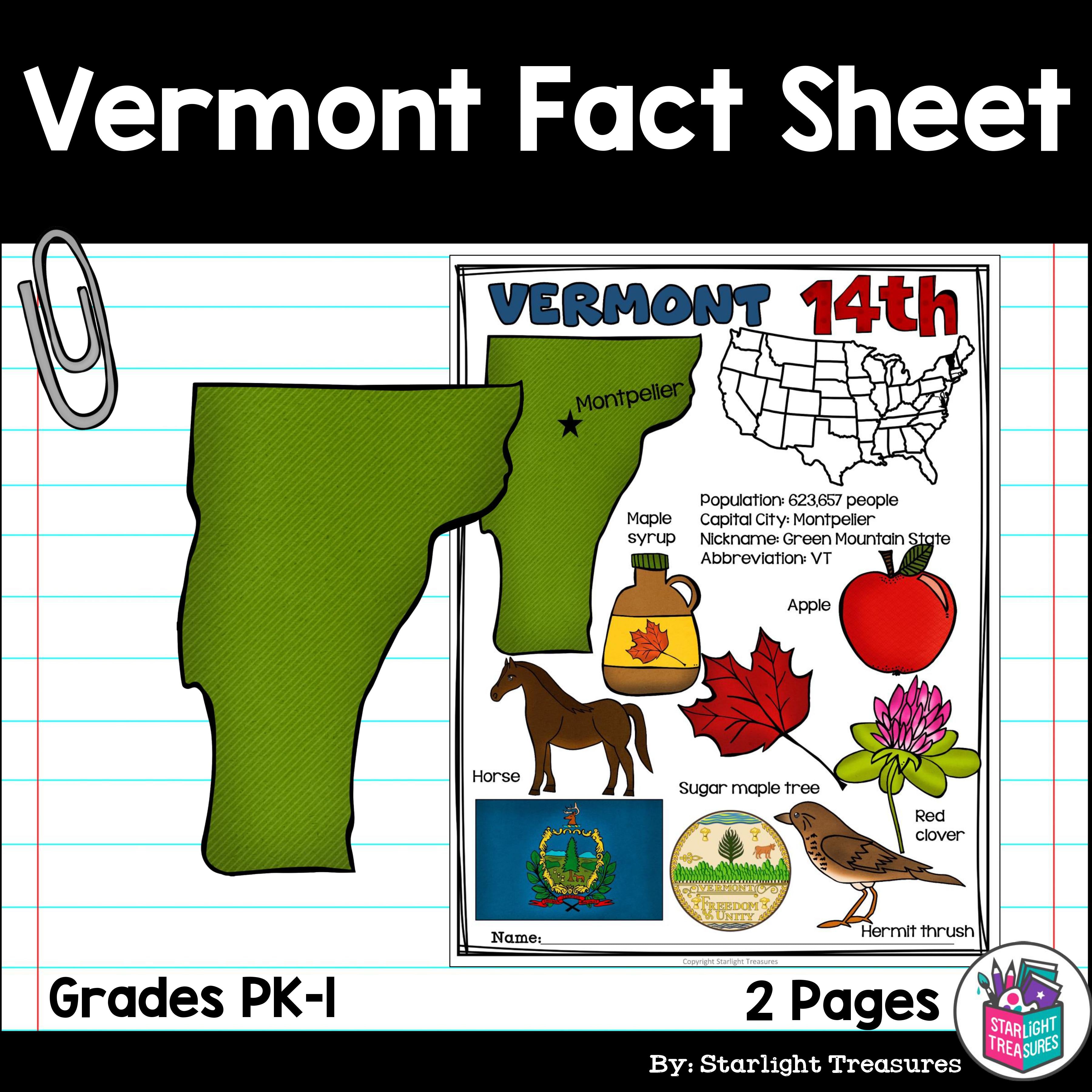 Vermont Fact Sheet