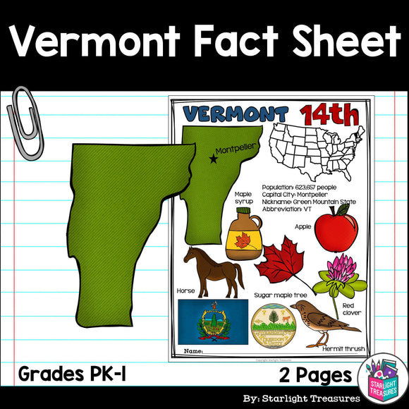 Vermont Fact Sheet