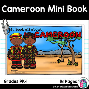 Cameroon Mini Book for Early Readers - A Country Study