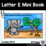 Letter E Mini Book
