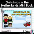 Christmas in the Netherlands Mini Book for Early Readers - Christmas Activities