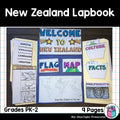 New Zealand Lapbook for Early Learners - A Country Study