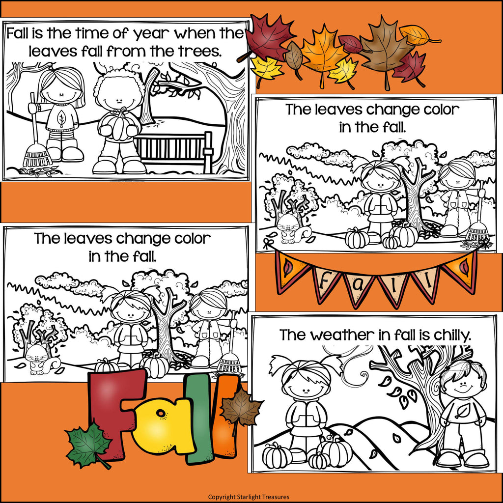 The Seasons Mini Book for Early Readers: The Four Seasons